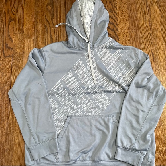 Nike Other - Nike Adult Gray Hoodie Therma Fit Size Large